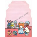 Ano 1983. Papel de Carta Hello Kitty Candy Shop Sanrio