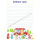 Ano 1983. Papel de Carta Seven Silly Dwarfs Vintage Sanrio