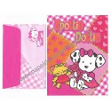 Ano 2000 Conjunto de Mini-Papel de Carta Spottie Dottie Vintage Sanrio