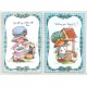 Lote 10 Postcards Postais Antigos Importados Bonnie Bonnets