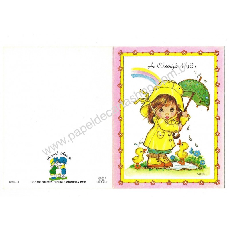 Notecard Cartão Importado Blessed Friends 17054E-10