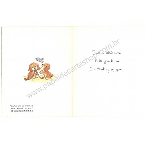 Notecard Cartão Importado Steph Blessed Friends 17054E-8