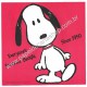 Conjunto de Papel de Carta Snoopy RED Vintage Hallmark