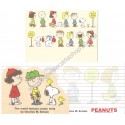 Conjunto de Papel de Carta VIntage Bus Stop Peanuts Sanrio Japan