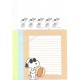 Conjunto de Papel de Carta Snoopy Joe Cool Antigo Hallmark Japan