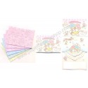 Ano 2016. Kit Mini-Cartão de Mensagem Little Twin Stars Sanrio