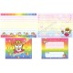 Ano 2001. Conjunto de Papel de Carta Magical Kuririn Antigo (Vintage) Sanrio