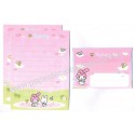 Ano 2007. Conjunto de Mini Papel de Carta My Melody Sanrio