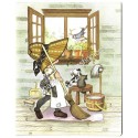 Kit 4 Notecards Importados IVY Crest