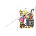 Kit 4 Notecards Antigos Importados Cookin'Up