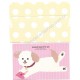 Conjunto de Papel de Carta Bonjour Dog Artbox Korea