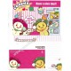 Conjunto de Papel de Carta Cookies Sweet Story Artbox Korea