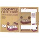 Conjunto de Papel de Carta Fresh Eggs Artbox Korea