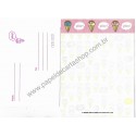 Conjunto de Papel de Carta Play - Art-Box Korea