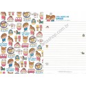 Papel de Carta Woody & Dolly Smile! Artbox Korea