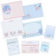 Ano 2018. Kit 3 Conjuntos de Papel de Carta Little Twin Stars Sanrio