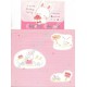 Ano 1989. Conjunto de Papel de Carta Antigo Cheery Chums CRS Sanrio