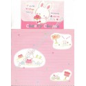 Ano 1989. Conjunto de Papel de Carta Antigo Cheery Chums CRS Sanrio