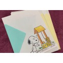 Coleção de Papéis de Carta Snoopy Peanuts Hallmark Crown Trademarket