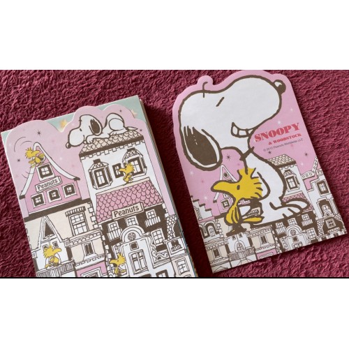 Lote de Notas SNOOPY/Peanuts Originais