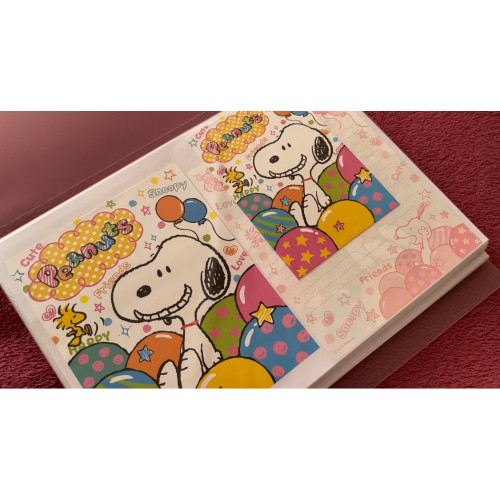 Pasta & Coleção de Papéis de Carta Snoopy Peanuts T