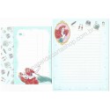 Conjunto de Papel de Carta Disney Ariel CVD