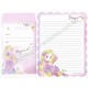 Capa & Kit 2 Conjuntos de Papel de Carta Disney Rapunzel KAMIO Japan