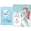 Conjunto de Papel de Carta Ariel Disney Daiso