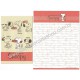 Kit 2 Conjuntos de Papel de Carta Snoopy Celebrating Peanuts 60 Years 2020