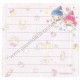 Ano 1996. Conjunto de Papel de Carta Little Twin Stars Present Sanrio