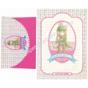 Conjunto de Papel de Carta Antigo Menininha Little Girl