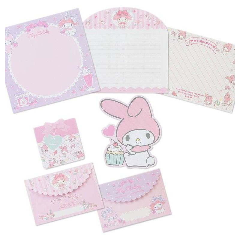 Ano 2017. Kit 2 Conjuntos de Papel de Carta My Melody Sanrio