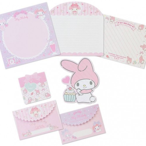 Ano 2017. Kit 2 Conjuntos de Papel de Carta My Melody Sanrio