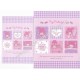 Ano 2023. Conjunto de Papel de Carta My Melody Sweet and Romantic Sanrio