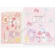 Ano 2018. Conjunto de Papel de Carta My Melody & Sweet Piano Sanrio