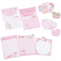 Ano 2019. Kit 2 Conjuntos de Papel de Carta Hello Kitty Sanrio