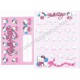 Ano 2005. Conjunto de Papel de Carta Hello Kitty Kitty Sanrio