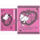 Ano 2011. Conjunto de Papel de Carta Hello Kitty Too Much CRS Sanrio