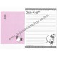 Ano 2011. Conjunto de Papel de Carta Hello Kitty Too Much CRS Sanrio