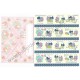 Ano 2013. Kit 3 Conjuntos de Papel de Carta Little Twin Stars Smiles Sanrio