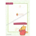 Conjunto de Papel de Carta Antigo Pooh Quiet Solitude Disney