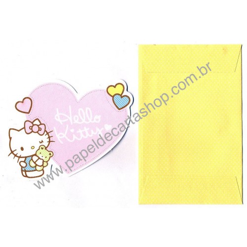 Ano 2014. Conjunto de Mini-Cartão de Mensagem Sanrio HK Dots CAMI