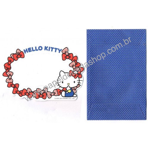 Ano 2014. Conjunto de Mini-Cartão de Mensagem Sanrio HK Dots CAZ