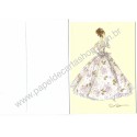 Notecard Importado Barbie Doll 2006 Violette Graphique