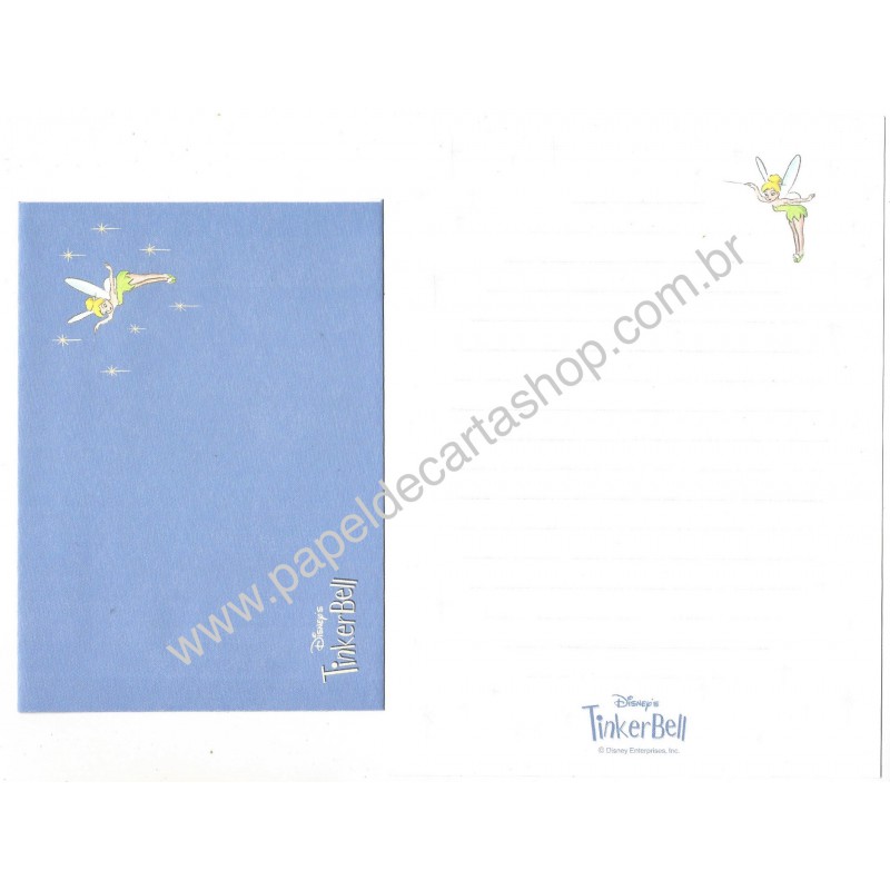 Conjunto de Papel de Carta Tinker Bell Disney Enterprises