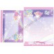 Ano 2017. Kit 2 Conjuntos de Papel de Carta Little Twin Stars Chara Para Sanrio