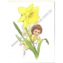 Notecard Cartão Importado Ruth Morehead Blossom Tots Current