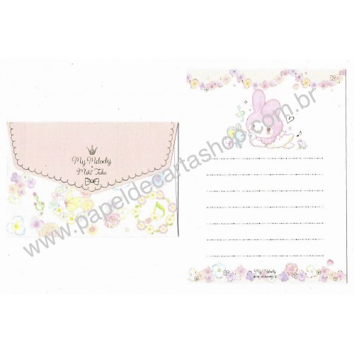 Ano 2020. Conjunto de Mini-Papel de Carta Miki Takei My Melody Sanrio Japan